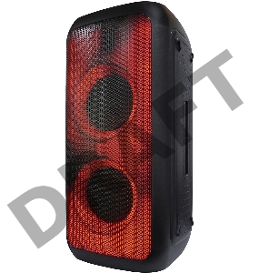 Минисистема Supra SMB-990 черный 1100Вт FM USB BT SD