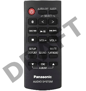 Аудиомагнитола Panasonic RX-D550E-K черный 20Вт CD CDRW MP3 FM(dig) USB BT