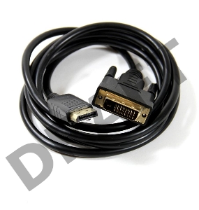 Кабель-переходник DisplayPort---DVI_M/M 1,8м Telecom  <TA668-1.8M> 