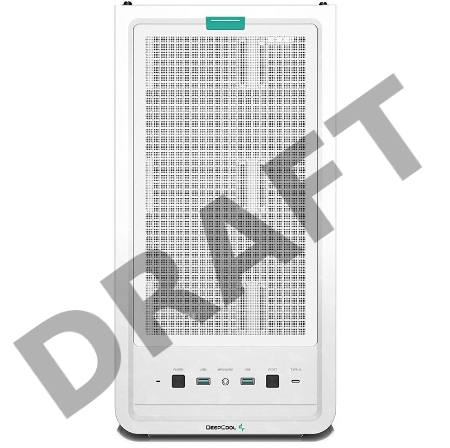 Корпус Deepcool CK500 WH белый без БП ATX 2x120mm 1x140mm 2xUSB3.0 audio bott PSU