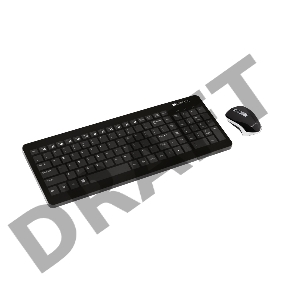 Клавиатура + мышь беспроводная Canyon wireless combo-set, (комплект), Черный CNS-HSETW3-RU