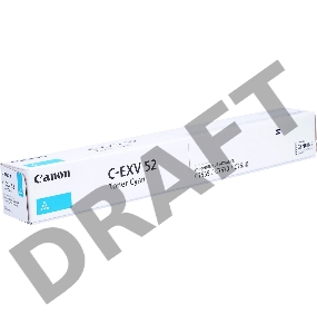 Тонер C-EXV 52 Toner Cyan