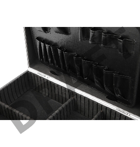 Ящик для инструмента FIT 65630  алюминиевый (43 x 31 x 13 см) (черный)