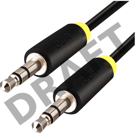 Greenconnect Кабель аудио 2.0m jack 3,5mm/jack 3,5mm черный, желтая окантовка, ультрагибкий, 28 AWG, M/M, Premium GCR-AVC1114-2.0m, экран, стерео Greenconnect Кабель аудио 2.0m jack 3,5mm/jack 3,5mm черный, желтая окантовка, ультрагибкий, 28 AWG, M/M, Pre
