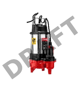 Насос ЗУБР НПФ-450  фекальный погружной 450Вт пропускная способность 250 л/мин напор 12м чугунн