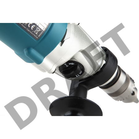 Дрель ударная Makita HP2070 1010Вт патрон:кулачковый реверс (кейс в комплекте)