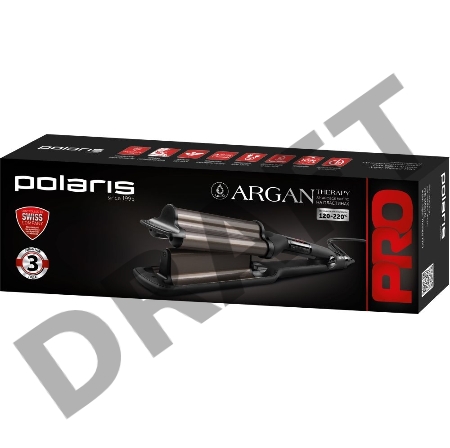 Щипцы Polaris PHS-5095TAi Argan Therapy PRO турмалиновое