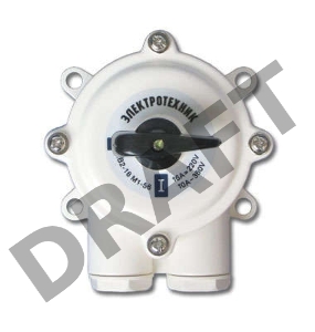 Выключатель пакетный ПВ2-16А в пл. корп. IP56 Электротехник ET001802