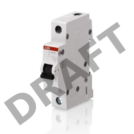 Выключатель автоматический модульный 1п C 16А 4.5кА SH201L C16 ABB