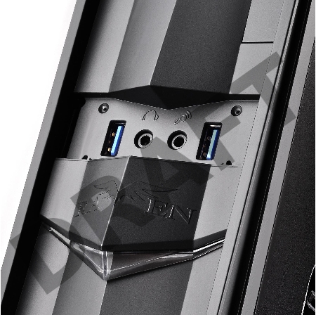 Корпус Silverstone Raven [SST-RVZ02B] , mini-ITX, без БП ( SFX )