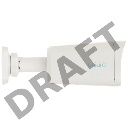 Уличная IP-камера цилиндрическая с фиксированным объективом Uniarch 4МП 2.8 мм, ИК подсветка до 50 м., матрица 1/2.7