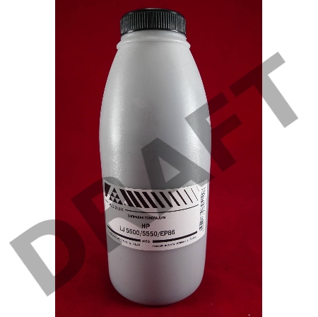 Тонер HP LJ 5500/5550/EP86 black (фл. 345г.) AQC фас. Россия