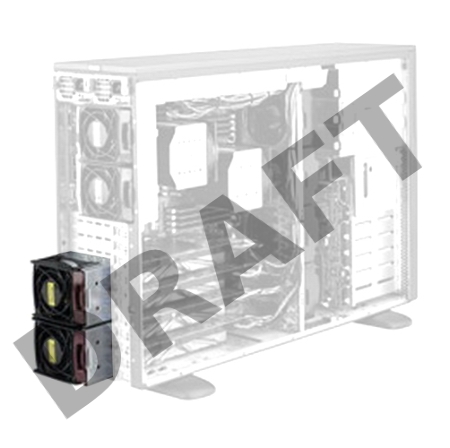 Набор охлаждения Supermicro SC747B X10 Passive GPU Kit