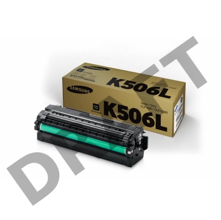 Тонер Картридж Samsung CLT-K506L/SEE черный для Samsung CLP-680/CLX-6260 (6000стр.)
