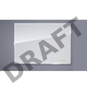 Демонстрационная доска Cactus CS-GBD-90x120-WT стекло стеклянная 90x120см белый