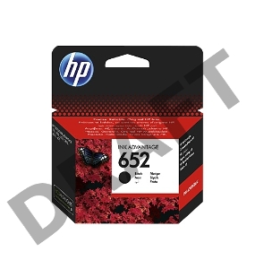 Картридж HP №652 (F6V25AE) черный, 360 стр., для DJ IA 1115/2135/3635/4535/3835/4675