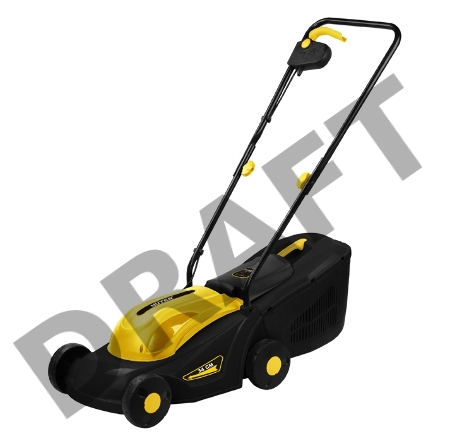 Газонокосилка роторная Huter ELM-1100 электрическая 1100Вт