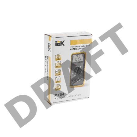 Мультиметр IEK Professional MY64  цифровой