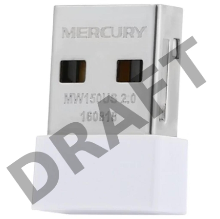 Адаптер Mercusys MW150US N150 Nano Wi-Fi USB-адаптер