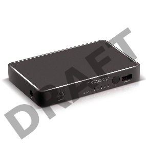 Greenconnect Переключатель HDMI V2.0 +USB Charge 5 к 1 серия Greenline Greenconnect Переключатель HDMI V2.0 +USB Charge 5 к 1 серия Greenline