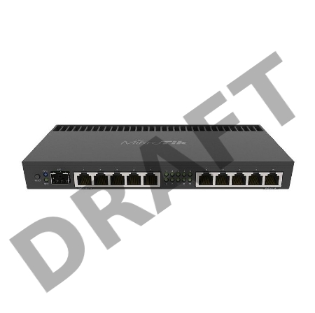 Маршрутизатор 1000M 10PORT 1SFP+ RB4011IGS+RM MIKROTIK