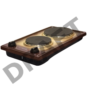 Плита Электрическая Лысьва ЭПБ 22 кремовый (настольная)