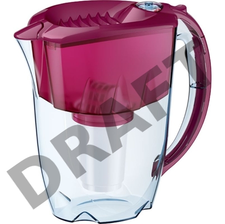 Кувшин Аквафор Престиж A5 вишневый 2.8л.