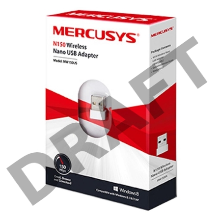 Адаптер Mercusys MW150US N150 Nano Wi-Fi USB-адаптер