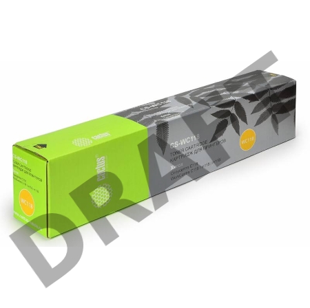 Тонер Картридж Cactus CS-WC118 (006R01179) черный для Xerox C118/M118 (11000стр.)