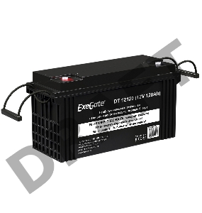 Аккумуляторная батарея ExeGate EX282988RUS DT 12120 (12V 120Ah, под болт М8)