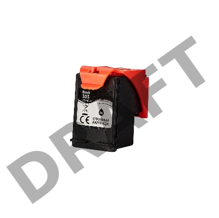 Струйный картридж Sakura 3YM61AE (№305 Black) для HP, черный, 10,6 мл., 240 к.