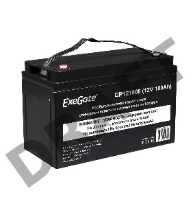 Аккумуляторная батарея ExeGate EX282986RUS GP121000 (12V 100Ah, под болт М6)