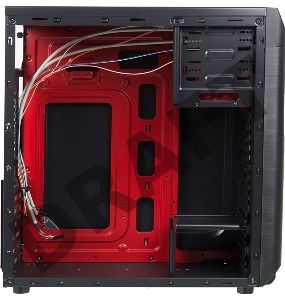 Корпус Accord ACC-B305 черный без БП ATX 2xUSB2.0 audio