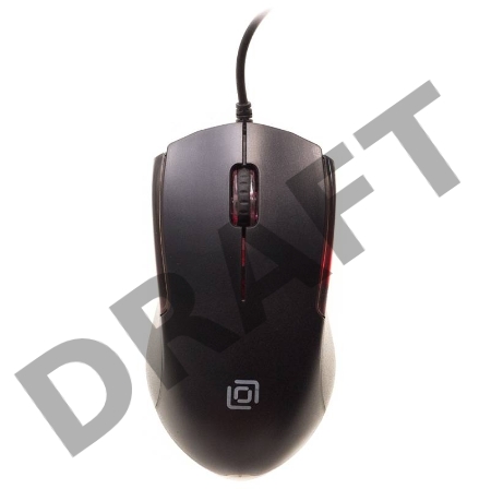 Мышь Oklick 245M черный оптическая (1000dpi) USB (3but)