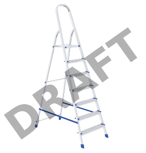Стремянка СИБРТЕХ 97717  7 ступеней алюминиевая