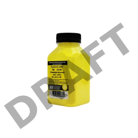 Тонер Hi-Black Универсальный для Kyocera Color TK-5230, Y, 50 г, банка
