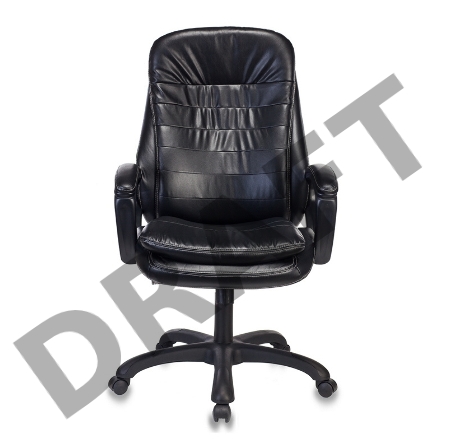 Кресло руководителя Бюрократ T-9950LT/BLACK сиденье черный искусственная кожа