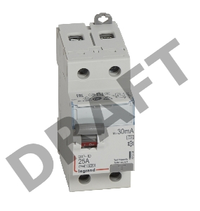 ВДТ DX3 2П 25А 30мА-AC ВДТ DX3 2П 25А 30мА-AC