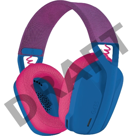 Гарнитура Logitech Headset G435 LIGHTSPEED Wireless Gaming  BLUE - Retail