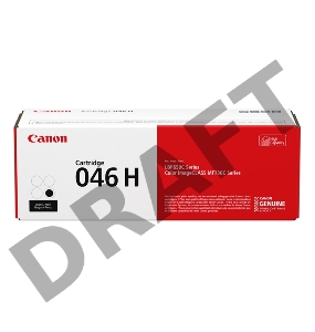 Тонер Картридж Canon 046 H BK 1254C002 черный (6300стр.) для Canon i-SENSYS LBP650/MF730