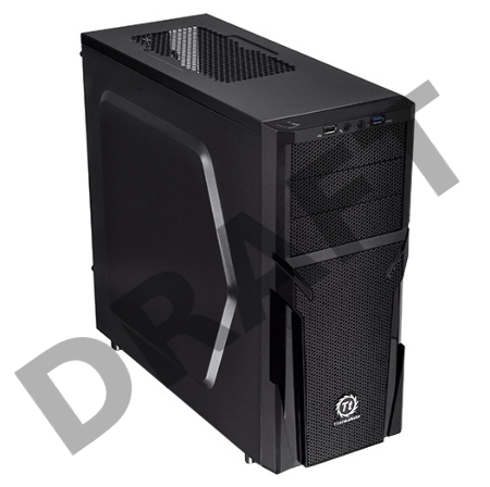 Корпус Thermaltake Versa H21 черный без БП ATX 2x120mm 1xUSB2.0 1xUSB3.0 audio bott PSU