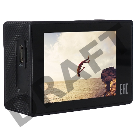 Экшн-камера Digma DiCam 240 черный