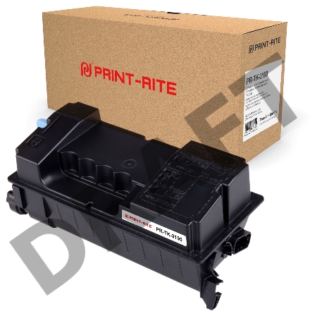 Картридж лазерный Print-Rite TFKAB4BPRJ PR-TK-3190 TK-3190 черный (25000стр.) для Kyocera Ecosys P3055dn/P3060dn