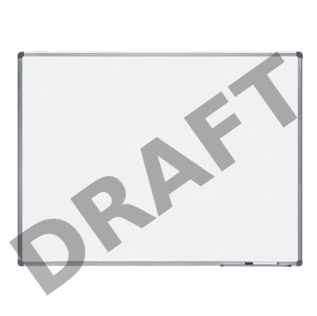 Демонстрационная доска Rocada 6406 магнитно-маркерная лак 100х150см алюминиевая рама