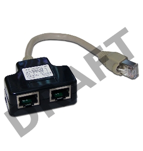 Y-адаптер, 2 компьютерных порта, экранированные