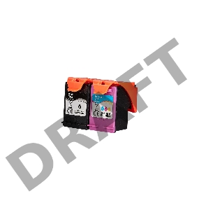 Набор струйных картриджей Sakura ZA94AE (№305 Black / Tri-colour) для HP, черный + триколор, 10,6/11,6 мл., 240/200 к.