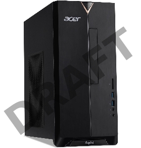 Компьютер ПК Acer Aspire TC-391 MT Ryzen 3 4300G (3.8) 8Gb 1Tb 7.2k SSD256Gb GTX1650 4Gb CR noOS GbitEth 250W черный