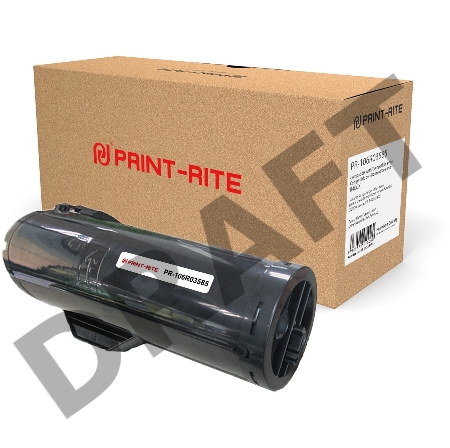 Картридж лазерный Print-Rite TFXA5VBPRJ PR-106R03585 106R03585 черный (22000стр.) для Xerox VersaLink B400/405
