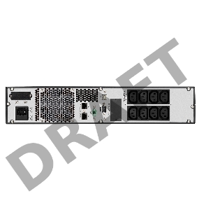 Источник бесперебойного питания CROWN Line Intractive CMUO-900-1.5K 1500VA/1350W, корпус металл, TOWER&RACK, 2U, АКБ 4*12V/7AH, PF-0.9, AVR 152-290V, порт RJ-11/45+USB/RS-232, EPO, розетки 8*IEC С13, входной кабель 2 м, вентилятор охлаждения, автомат, сло