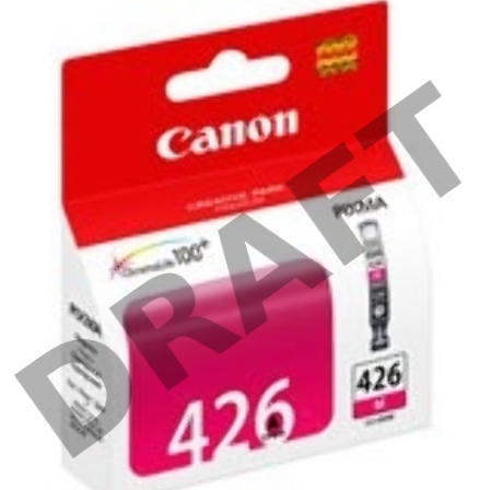 Картридж струйный CLI-426M (4558B001) для Canon Pixma iP4840/MG5140/5240/6140/8140, Пурпурная, 446стр.
